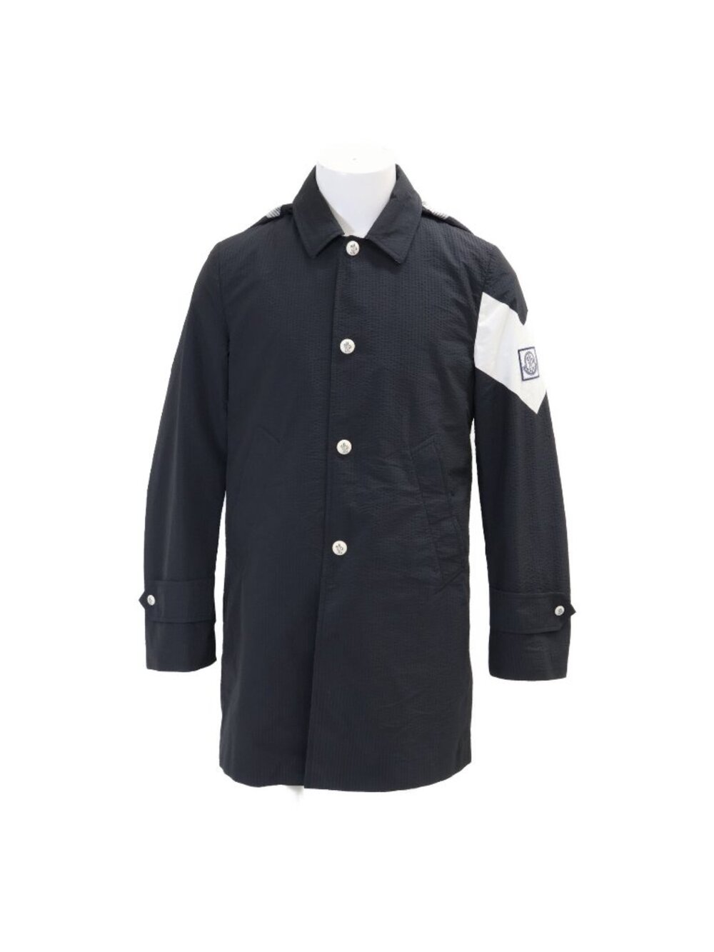 Moncler Gamme Bleu Gumblue Chester Seersucker with Hood